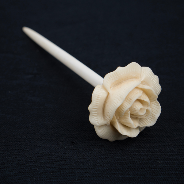 Elegant Rose Hair Stem